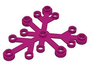 Folha de Planta 6x5 Magenta