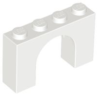 Tijolo Arco 1x4x2 Branco