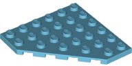 Placa de Canto 6x6 Medium Azure