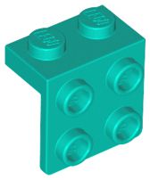 Suporte 1x2 - 2x2  Azul Tuquesa