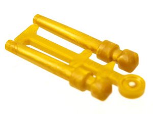 Duas Varinhas Mágicas - Harry Potter - Dourada Perolada