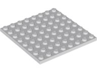 Placa 8x8 Cinza Clara