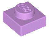 Placa 1x1 Medium Lavender