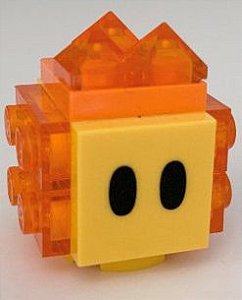 Minifigura Lego Super Mario - Lava Bubble (Bolha de Lava)