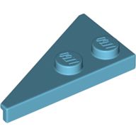 Placa 4x2 à direita pontiaguda Medium Azure