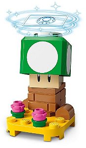 Lego Minifigura Série Super Mario -  1-Up Mushroom