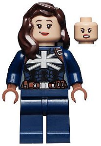 Minifigura Lego Os Vingadores - Capitão Carter