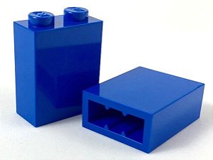 Tijolo 1x2x2 Azul