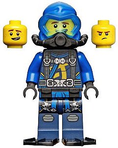 Minifigura Lego Ninjago - Jay- Seabound