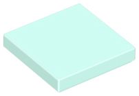 Placa Lisa 2x2 Light Aqua