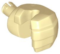 Mão Grande Esquerda Bege