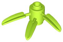 Tijolo Redondo 1x1 com 3 folhas - Planta Verde Limão