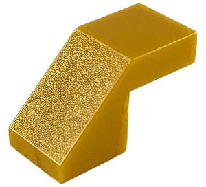 Inclinação 45 2x1 com recortes sem pinos Pearl Gold
