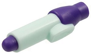 Caneta com ponta roxa light aqua