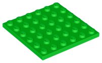 Placa 6x6 Verde Brilhante