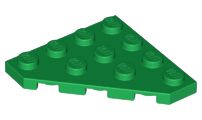 Placa de Canto 4x4 Verde