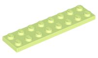 Placa 2x8 Yellowish Green
