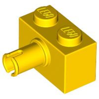 Tijolo Modificado 1x2 com Pino Amarelo