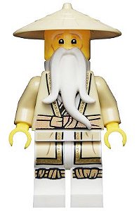 Minifigura Lego Ninjago - Wu Sensei - Core