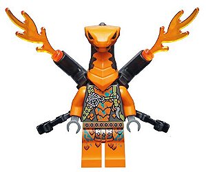 Minifigura Lego Ninjago - Cobra Mechanic - Flamethrowers