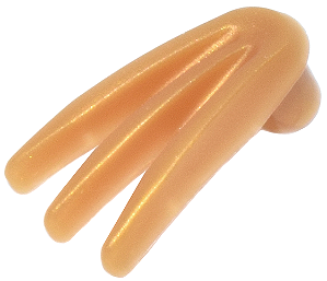 Garra para Minifigura Dourada Perolada