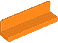 Painel 1x4x1 Laranja