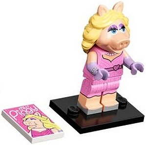 Minifigura Série Os Muppets - Miss Piggy