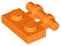 Placa Modificada 1x2 Laranja