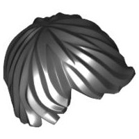 Cabelo Despenteado para o Lado Preto