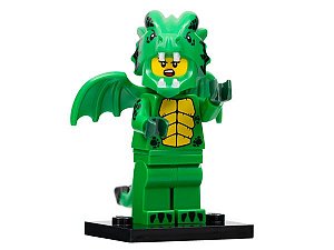 Minifigura Série 23 - Traje de Dragão Verde