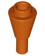 Cone Invertido com barra Dark Orange