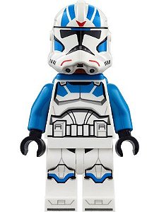 Minifigura Lego Star Wars - Clone Jet Trooper, 501st Legion (Fase 2)
