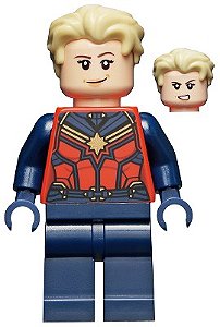 Minifigura Lego Os Vingadores - Capitã Marvel