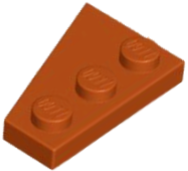 Placa 3x2 Direita Dark Orange