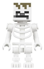 Minifigura Lego Minecraft - Esqueleto
