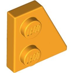 Placa 2x2 Direita Laranja Brilhante