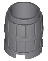 Barril 2x2x2 Cinza Escuro