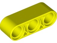 Viga 1x3 Amarela Neon