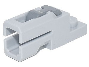 Lançador de projéteis 1x2 Mini Blaster Cinza Claro com Gatilho