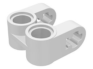 Conector de Eixo-Pino Branco