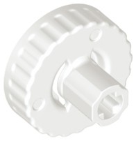 Conector de Embreagem Fêmea / Externo Branco