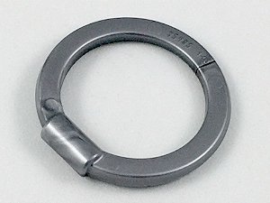 Lâmina de aro de arma Cinza Prateado