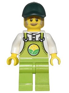 Minifigura Lego City - Fazendeiro Horácio