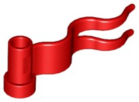 Bandeira 4x1 Ondulada Vermelho