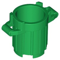 Lata de Lixo Verde
