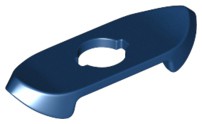 Ombro de armadura Azul Escuro