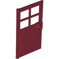 Porta 1x4x6 Dark Red
