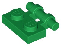 Placa Modificada 1x2 Verde