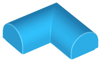 Inclinação Curva 2x2x2/3 de Canto Dark Azure