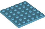 Placa 6x6 Medium Azure